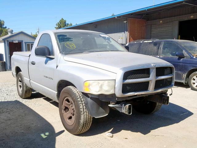 1D7HA16N53J564286 - 2003 DODGE RAM 1500 S SILVER photo 1