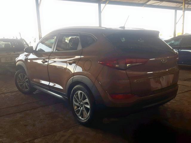 KM8J33A48GU235677 - 2016 HYUNDAI TUCSON LIM BROWN photo 3