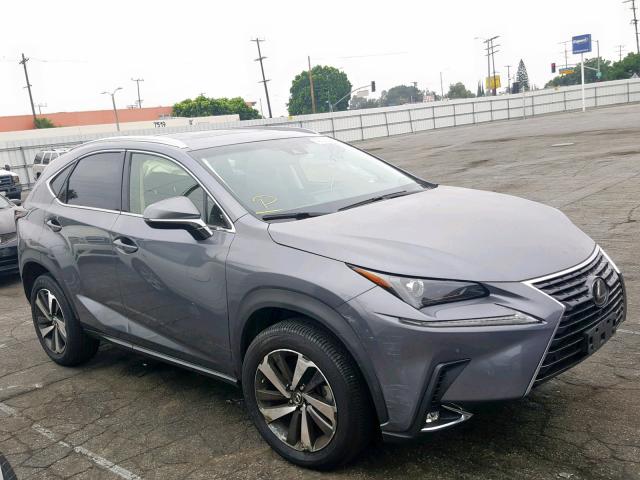 JTJYARBZ8J2090579 - 2018 LEXUS NX 300 GRAY photo 1