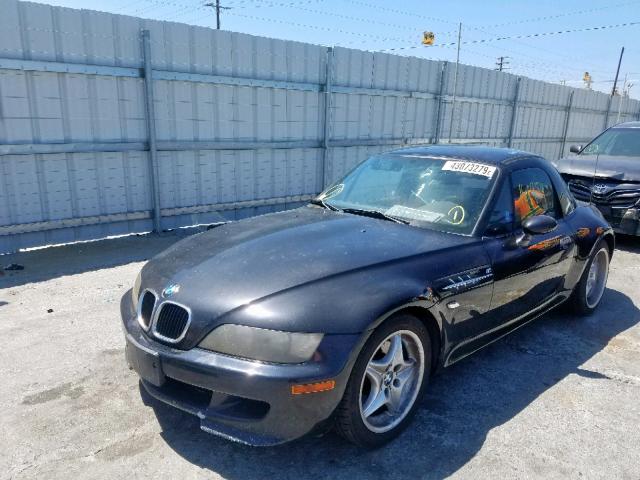 WBSCK9336XLC88905 - 1999 BMW M ROADSTER BLACK photo 2