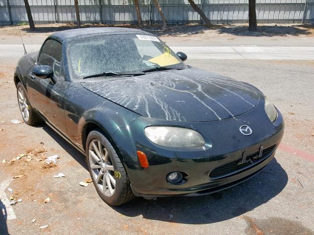 JM1NC26F970135492 - 2007 MAZDA MX-5 MIATA GREEN photo 1