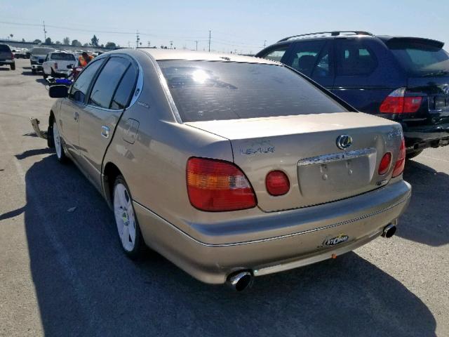 JT8BD68S4Y0095095 - 2000 LEXUS GS 300 GOLD photo 3