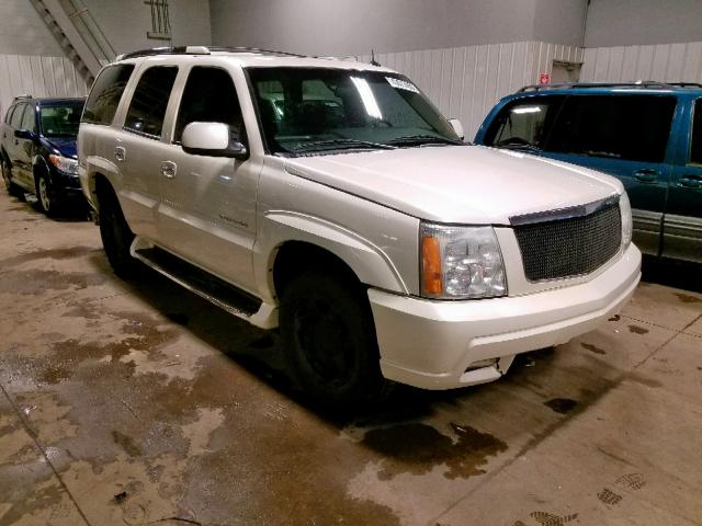 1GYEK63N42R323292 - 2002 CADILLAC ESCALADE L WHITE photo 1