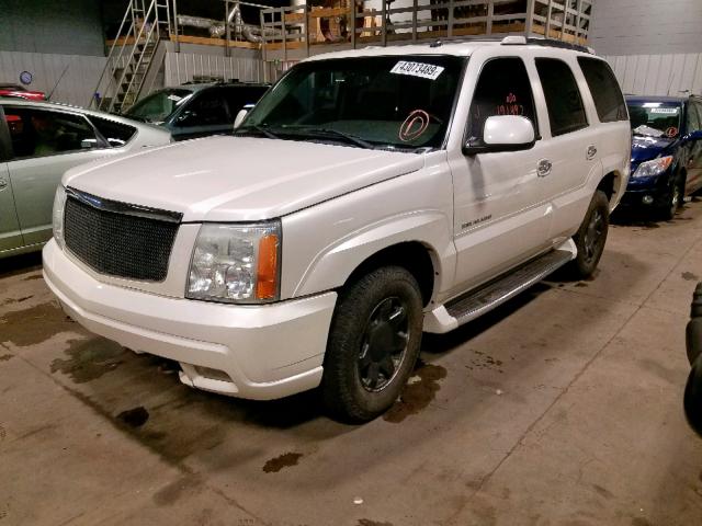 1GYEK63N42R323292 - 2002 CADILLAC ESCALADE L WHITE photo 2