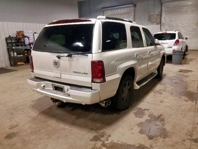 1GYEK63N42R323292 - 2002 CADILLAC ESCALADE L WHITE photo 4