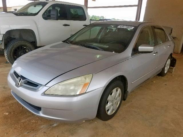 1HGCM56425A067257 - 2005 HONDA ACCORD LX SILVER photo 2