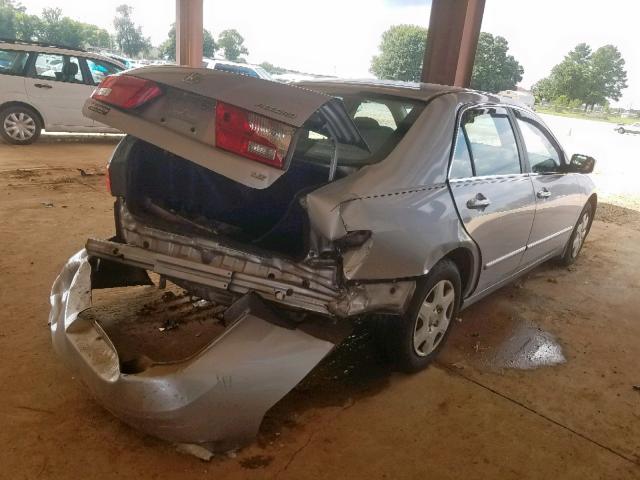 1HGCM56425A067257 - 2005 HONDA ACCORD LX SILVER photo 4