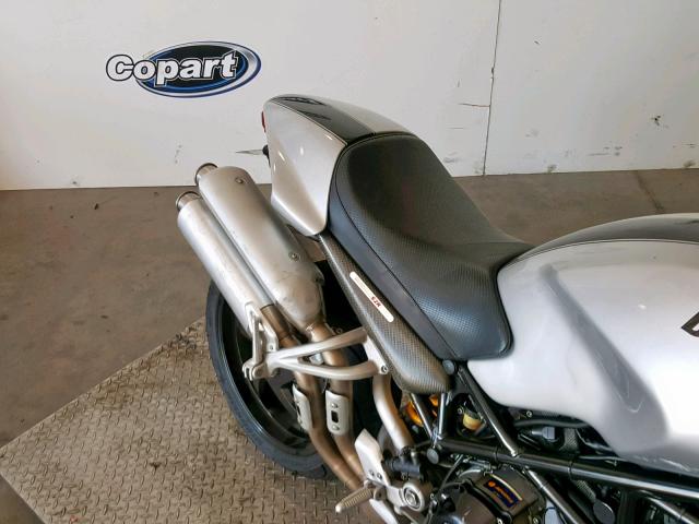 ZDM1RABP26B080591 - 2006 DUCATI MONSTER S2 SILVER photo 6