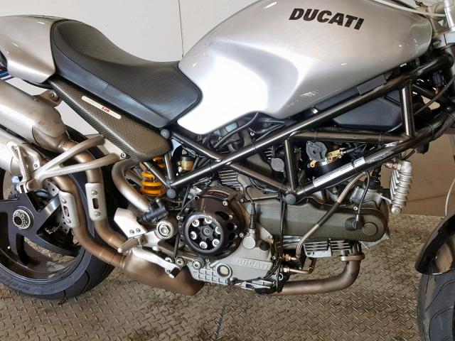 ZDM1RABP26B080591 - 2006 DUCATI MONSTER S2 SILVER photo 7