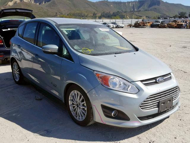 1FADP5CU7EL514237 - 2014 FORD C-MAX PREM GREEN photo 1