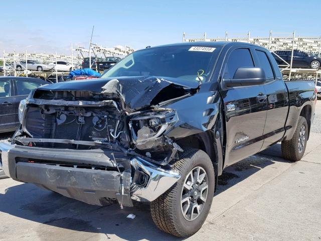 5TFUY5F19KX788715 - 2019 TOYOTA TUNDRA DOU BLACK photo 2