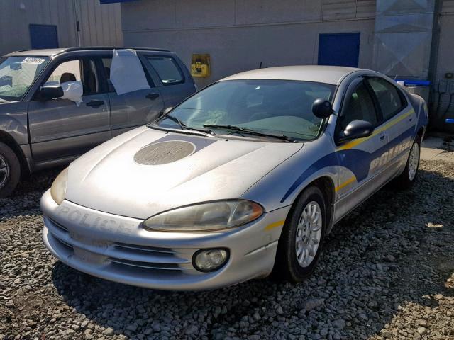 2B3HD46V94H701379 - 2004 DODGE INTREPID S BLUE photo 2