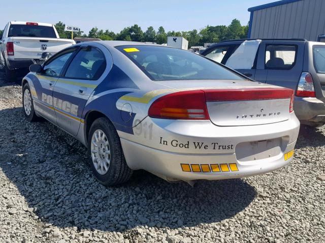 2B3HD46V94H701379 - 2004 DODGE INTREPID S BLUE photo 3