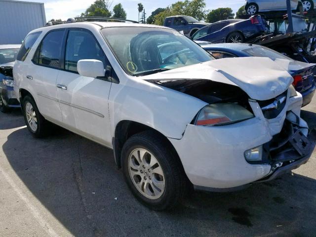 2HNYD18643H502509 - 2003 ACURA MDX TOURIN WHITE photo 1