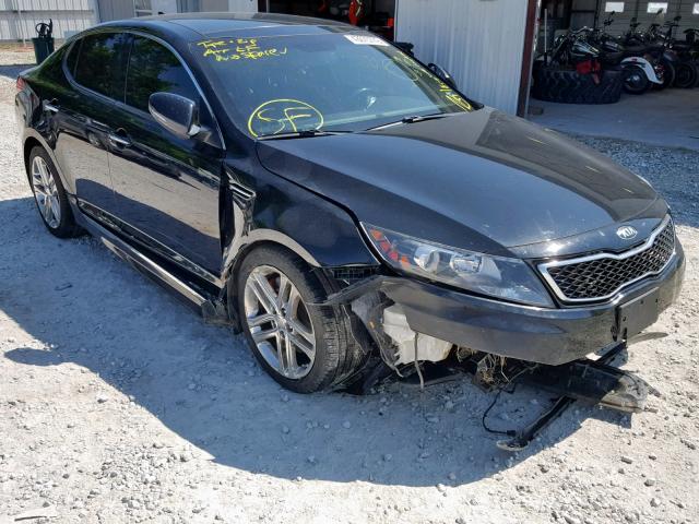 5XXGR4A6XDG117720 - 2013 KIA OPTIMA SX BLACK photo 1