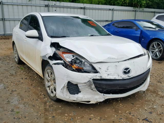 JM1BL1TF4D1843060 - 2013 MAZDA 3 I WHITE photo 1