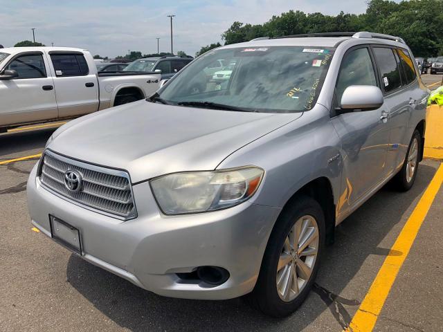 JTEEW41A982000738 - 2008 TOYOTA HIGHLANDER SILVER photo 2