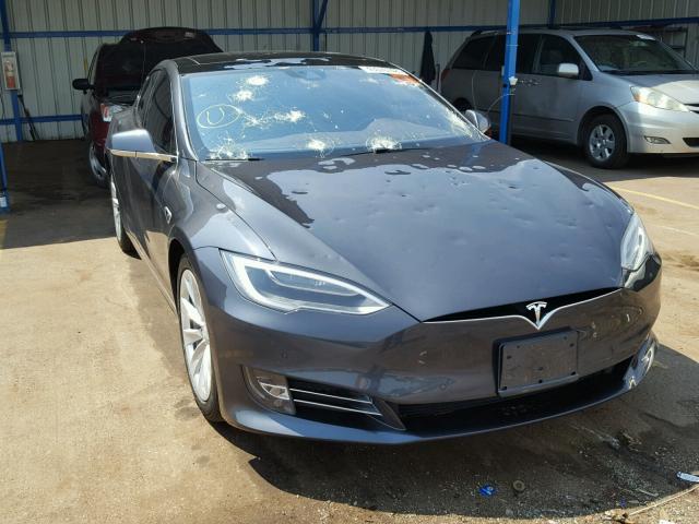 5YJSA1E21GF160583 - 2016 TESLA MODEL S CHARCOAL photo 1