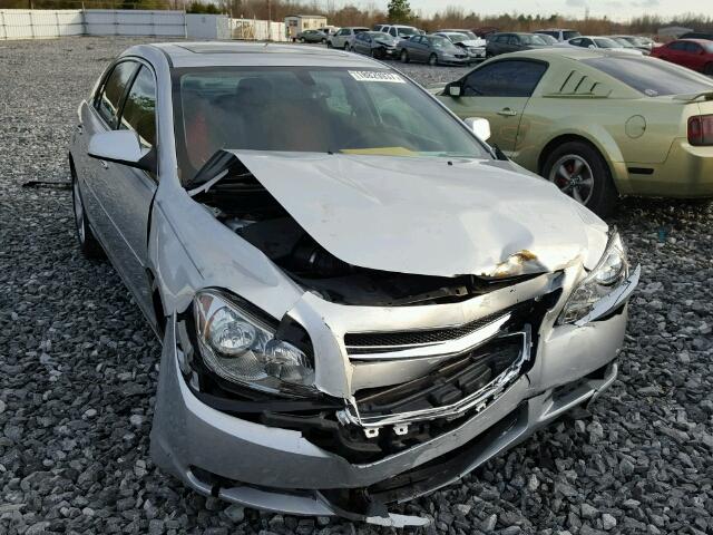 1G1ZC5EU3CF123180 - 2012 CHEVROLET MALIBU SILVER photo 9