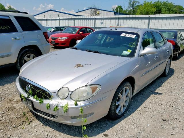 2G4WE567551226278 - 2005 BUICK LACROSSE C SILVER photo 2