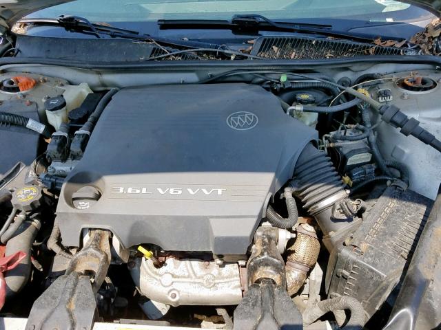 2G4WE567551226278 - 2005 BUICK LACROSSE C SILVER photo 7