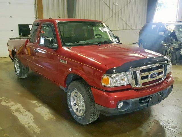 1FTLR4FE2APA19882 - 2010 FORD RANGER SUP RED photo 1