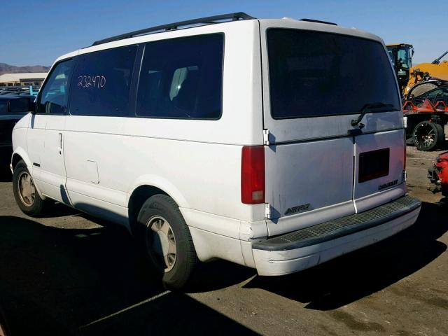 1GNDM19W3YB107733 - 2000 CHEVROLET ASTRO WHITE photo 3