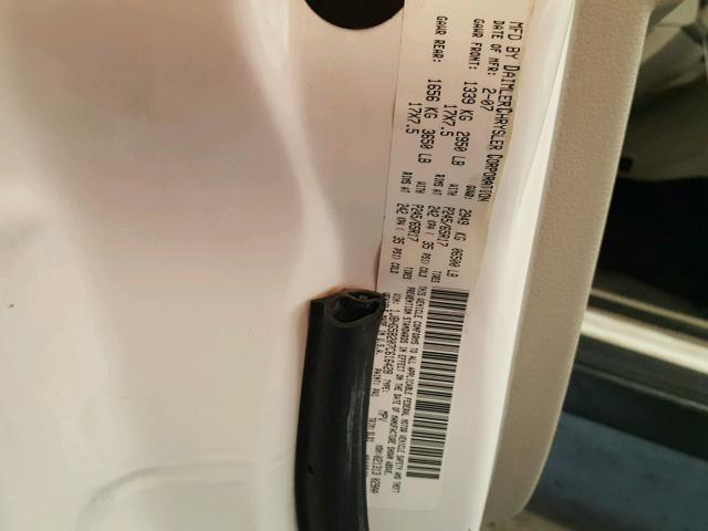 1J8HG58207C616428 - 2007 JEEP COMMANDER WHITE photo 10