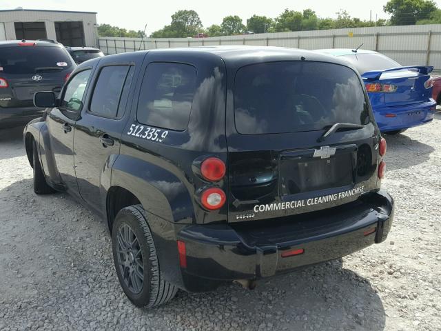 3GNBAADB1AS627623 - 2010 CHEVROLET HHR LS Czarny zdjęcie 3