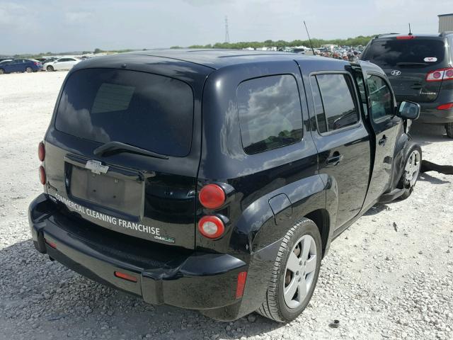 3GNBAADB1AS627623 - 2010 CHEVROLET HHR LS Czarny zdjęcie 4