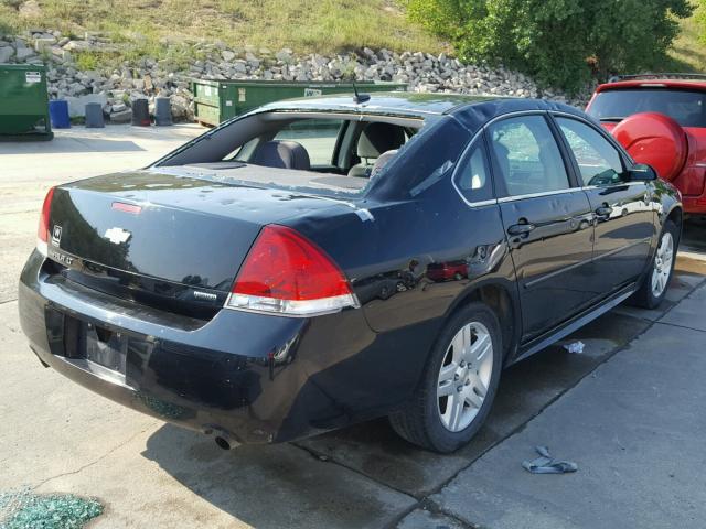 2G1WB5E37E1183020 - 2014 CHEVROLET IMPALA LIM BLACK photo 4