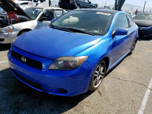 JTKDE167460138722 - 2006 TOYOTA SCION TC ლურჯი ფოტო 2
