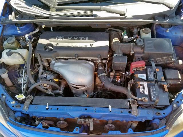 JTKDE167460138722 - 2006 TOYOTA SCION TC ლურჯი ფოტო 7