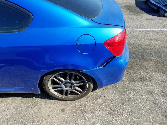 JTKDE167460138722 - 2006 TOYOTA SCION TC ლურჯი ფოტო 9