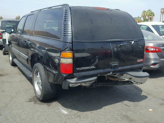 3GKEC16T74G183830 - 2004 GMC YUKON XL C BLACK photo 3