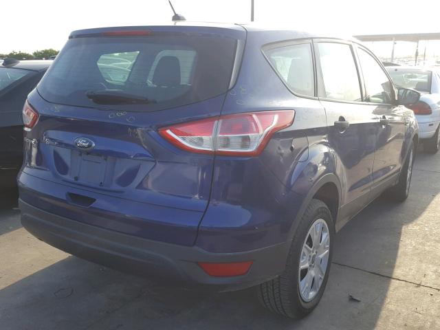 1FMCU0F71EUB28829 - 2014 FORD ESCAPE S BLUE photo 4