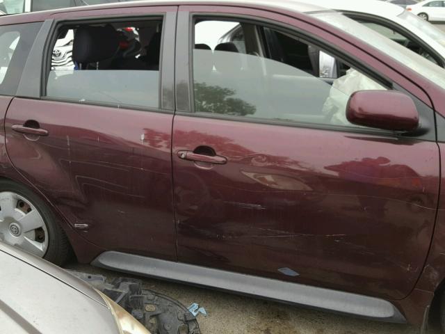 JTKKT624240076983 - 2004 TOYOTA SCION XA MAROON photo 9