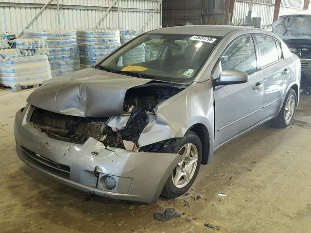 3N1AB61E78L615142 - 2008 NISSAN SENTRA 2.0 SILVER photo 2