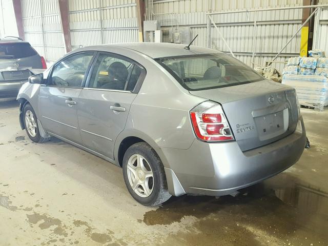 3N1AB61E78L615142 - 2008 NISSAN SENTRA 2.0 SILVER photo 3