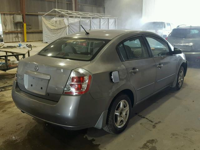 3N1AB61E78L615142 - 2008 NISSAN SENTRA 2.0 SILVER photo 4