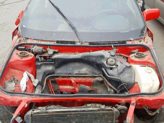 JT2AW15C0F0038583 - 1985 TOYOTA MR2 RED photo 7