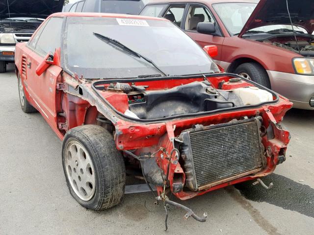 JT2AW15C0F0038583 - 1985 TOYOTA MR2 RED photo 9