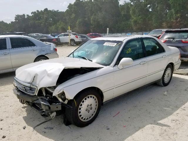 JH4KA9641TC000448 - 1996 ACURA 3.5RL WHITE photo 2