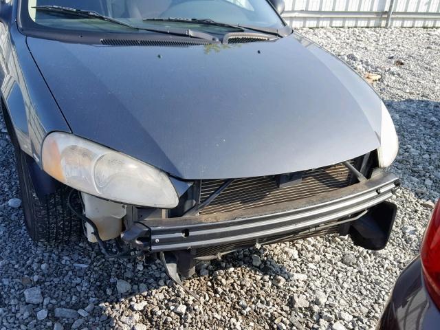 1B3EL36X44N137102 - 2004 DODGE STRATUS SE GRAY photo 9