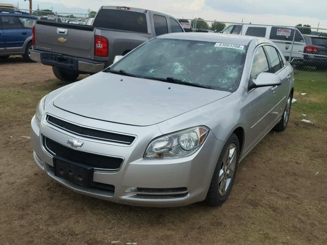 1G1ZC5EB4AF233926 - 2010 CHEVROLET MALIBU 1LT SILVER photo 2