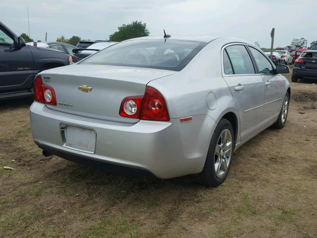 1G1ZC5EB4AF233926 - 2010 CHEVROLET MALIBU 1LT SILVER photo 4