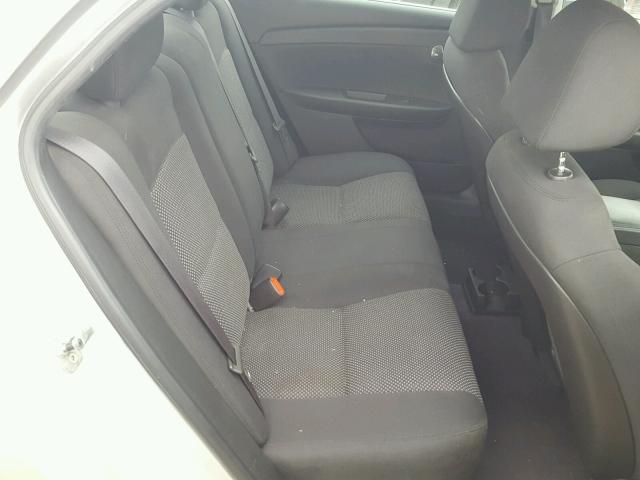 1G1ZC5EB4AF233926 - 2010 CHEVROLET MALIBU 1LT SILVER photo 6