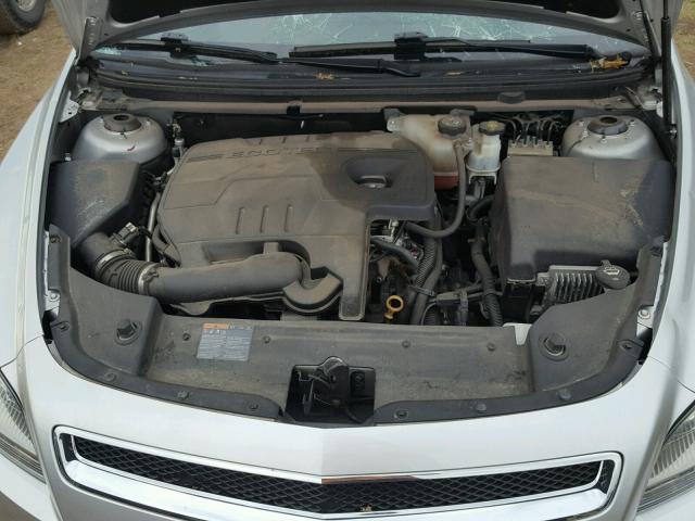 1G1ZC5EB4AF233926 - 2010 CHEVROLET MALIBU 1LT SILVER photo 7