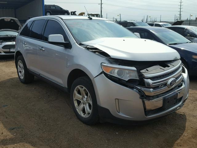 2FMDK4JC6BBA09147 - 2011 FORD EDGE SEL SILVER photo 1