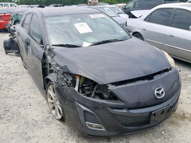 JM1BL1H57A1190591 - 2010 MAZDA 3 S BLACK photo 1